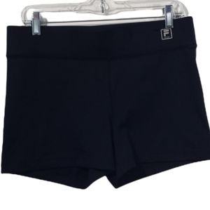 FILA Woman Athletic Wide Band Waist Shorts SZ Medium